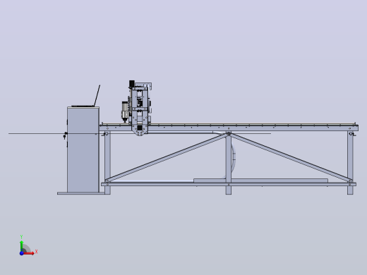52-1300mm x 2500mm x 120mm雕刻机前视缩略图