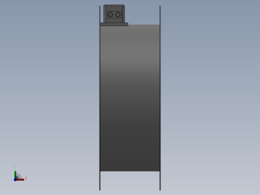 YAR315[YAQ315-2A E]轴流风机右视缩略图