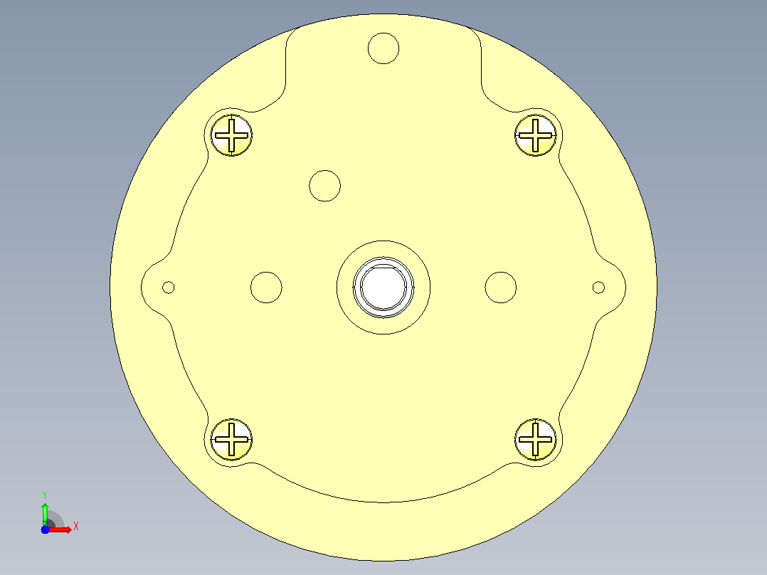 DF0.5K-370 永磁直流齿轮减速电机[DF-0.5K-370-156i]前视图