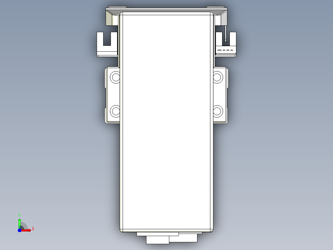 滚珠丝杠直线轴内置导轨TPA-GCR-80-1610C-L50-MP-M20-N3前视图