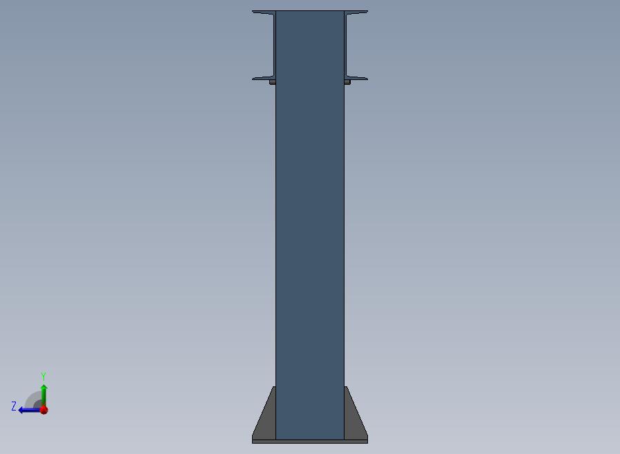 B25-液压压力机右视图