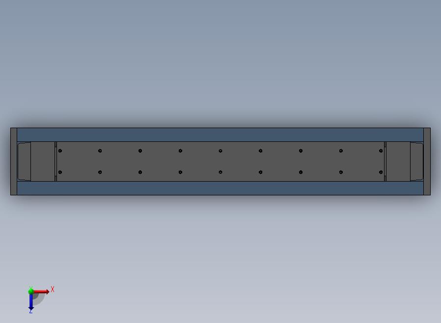 B25-液压压力机俯视图