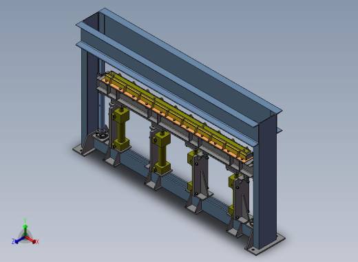 B25-液压压力机正等轴测缩略图