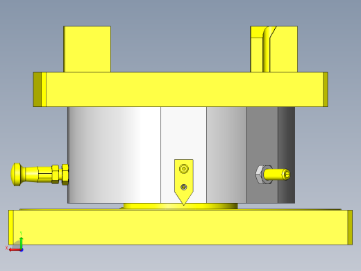 简易旋转滑台后视缩略图