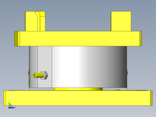 简易旋转滑台左视缩略图