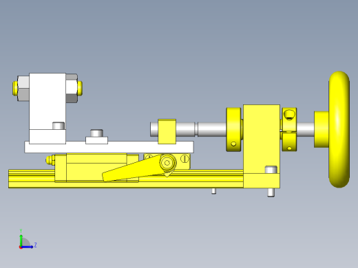 转印辊微调组件左视缩略图