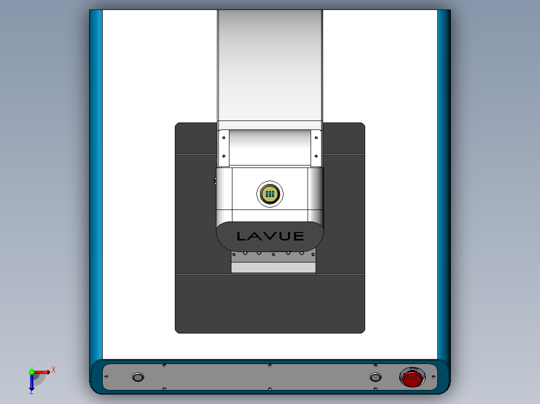 手机外壳高度检测治具俯视图