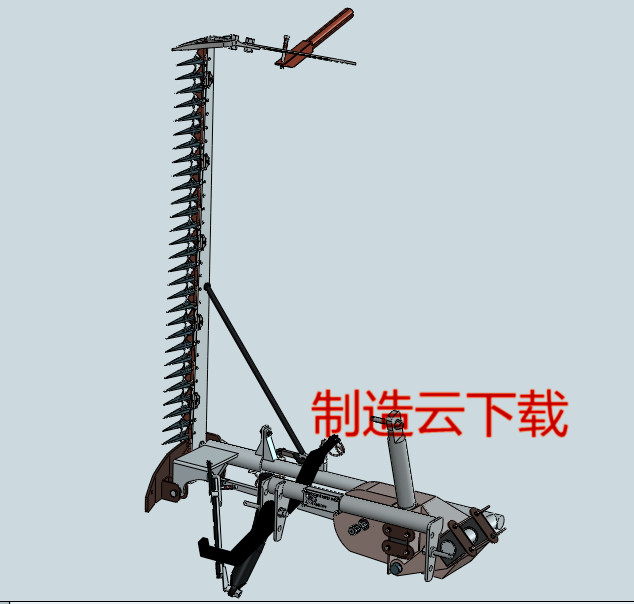 除草机灌木修剪机3D模型