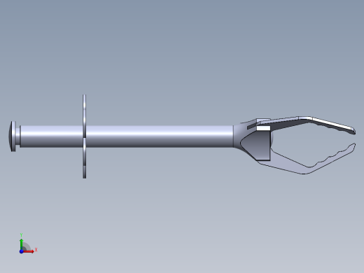 solidworks 玩具抓取器前视缩略图