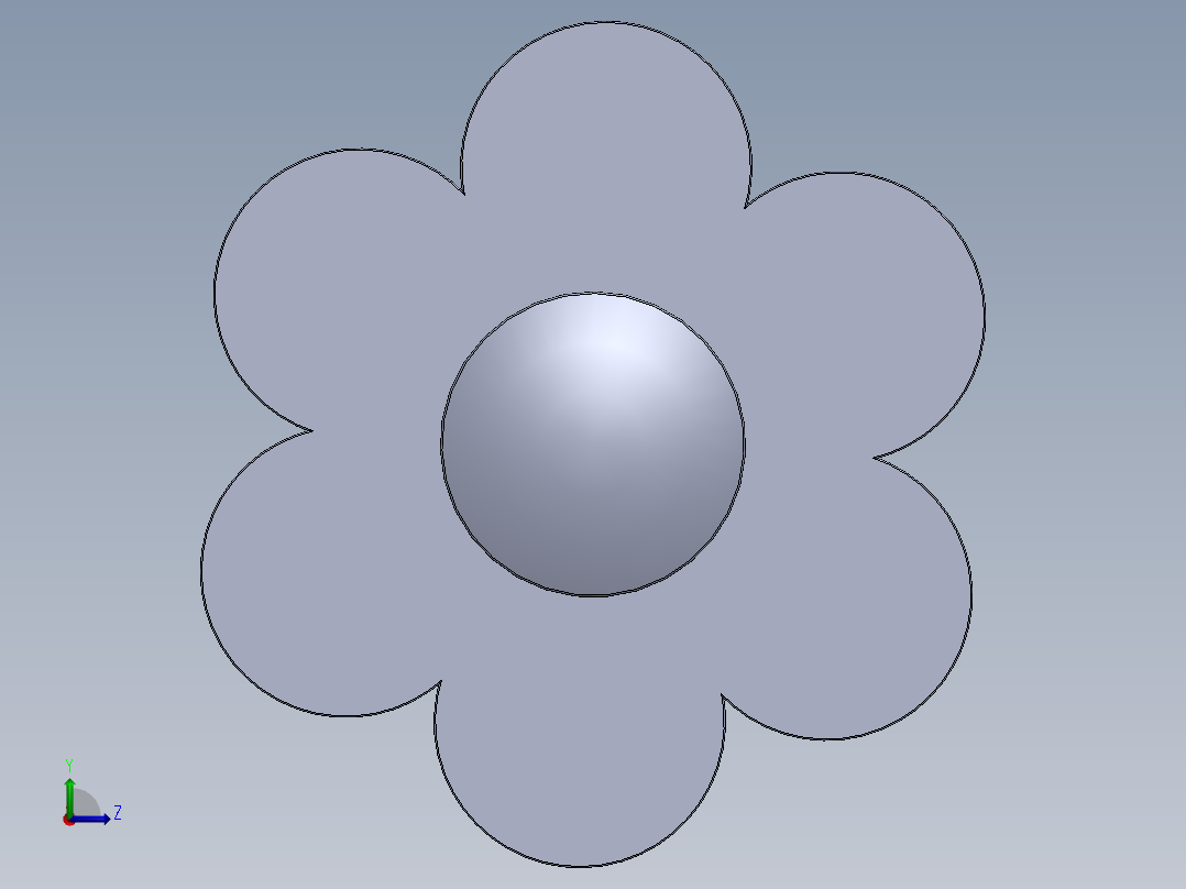 solidworks 玩具抓取器左视图