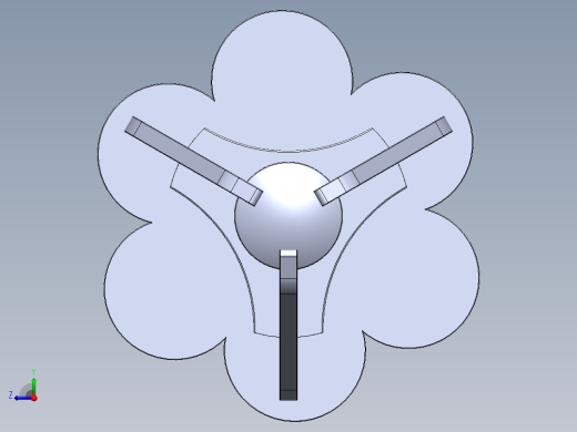 solidworks 玩具抓取器右视缩略图