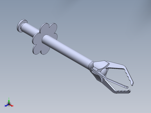 solidworks 玩具抓取器正等轴测缩略图