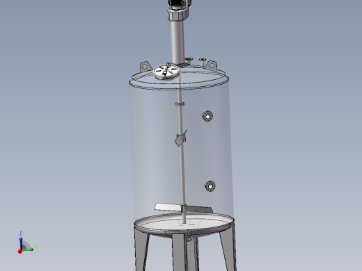 不锈钢化学混合槽设备