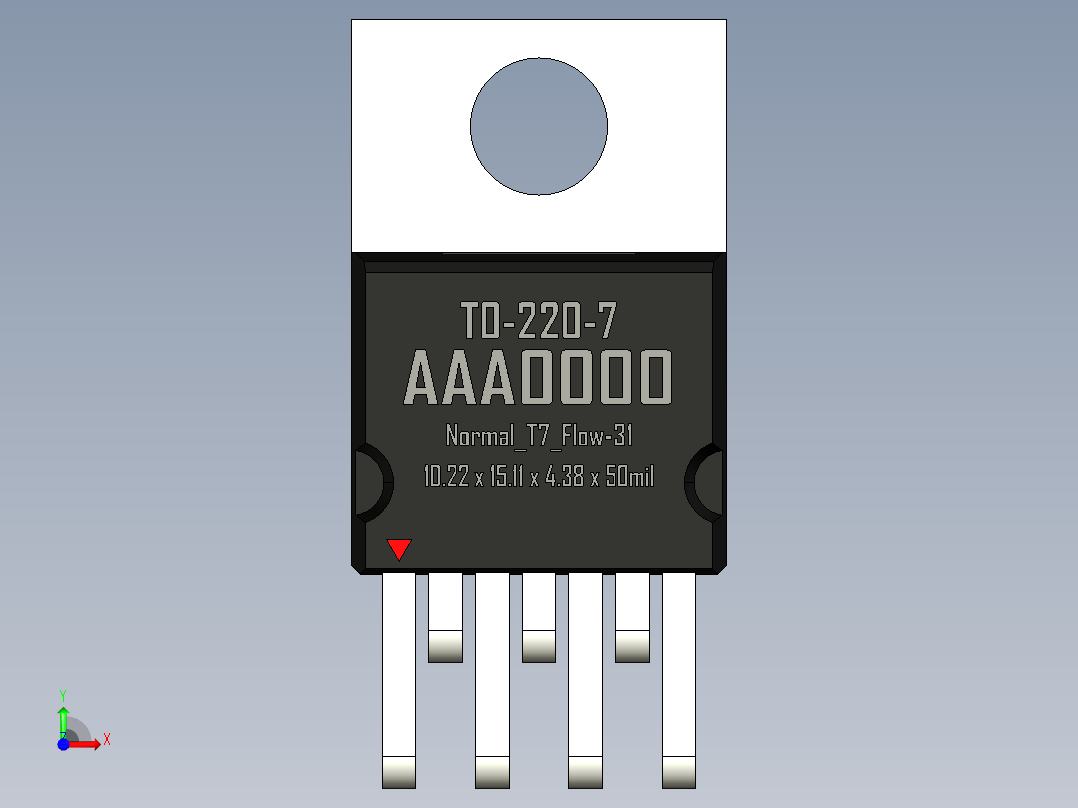 封装-TO-220-7_Normal_T7_Flow-31_rev1.0.rar前视图