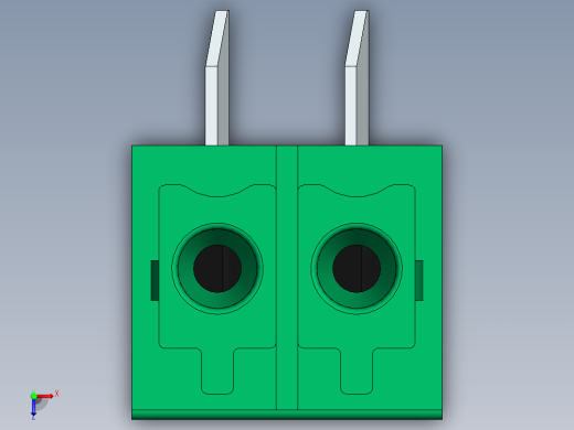 DEGSON 15EDG 系列 3.5mm 插拔式接线端子 FullPack-15EDGA-3.5-xxP-14-00AH俯视缩略图