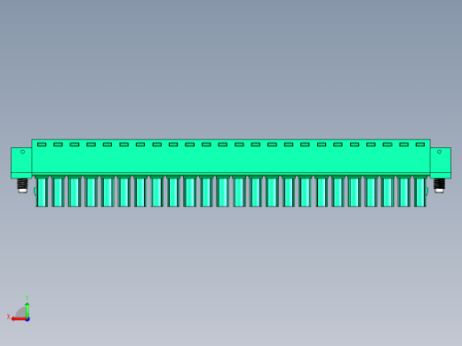 DEGSON 15EDG（公头） 3.81mm 螺钉锁紧，插拔式接线端子 FullPack-15EDGKM-3.81-24P-14-00AH后视缩略图
