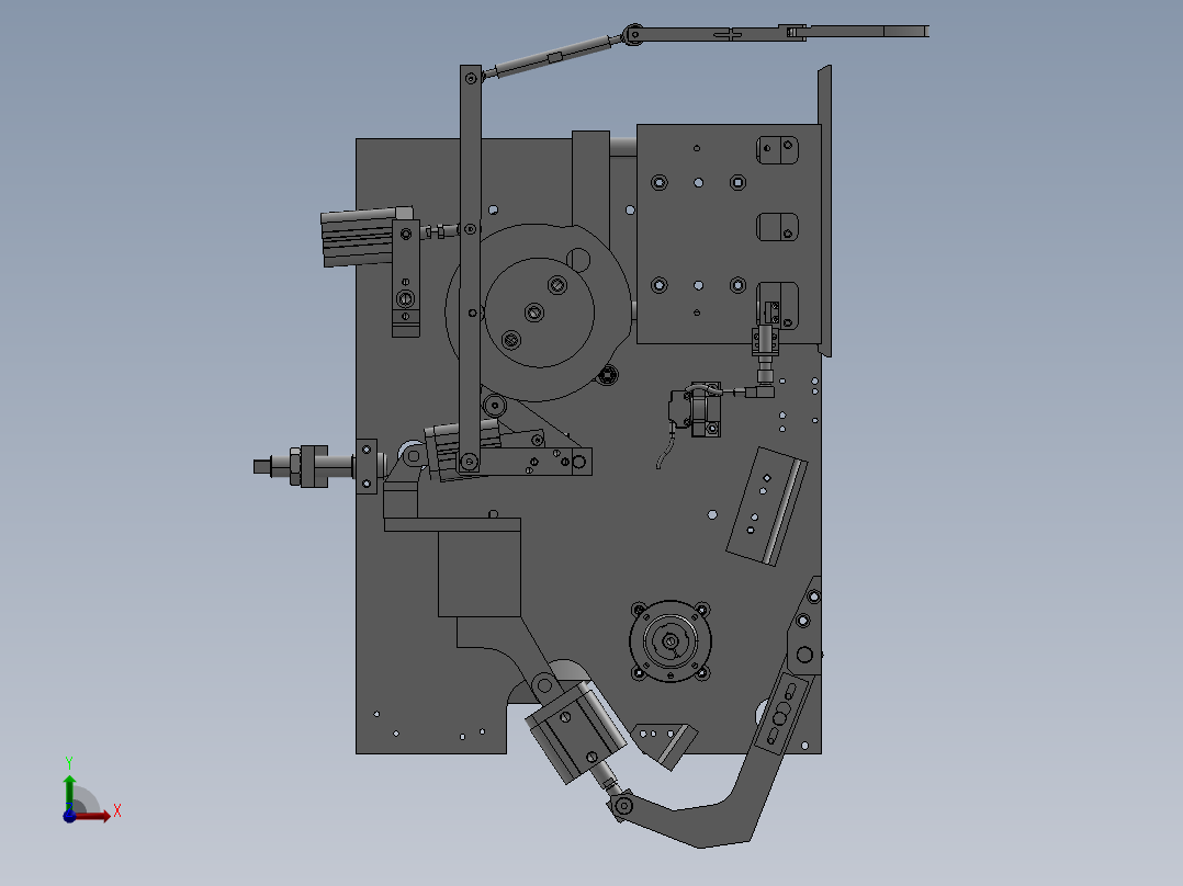 电机转子填充机组件