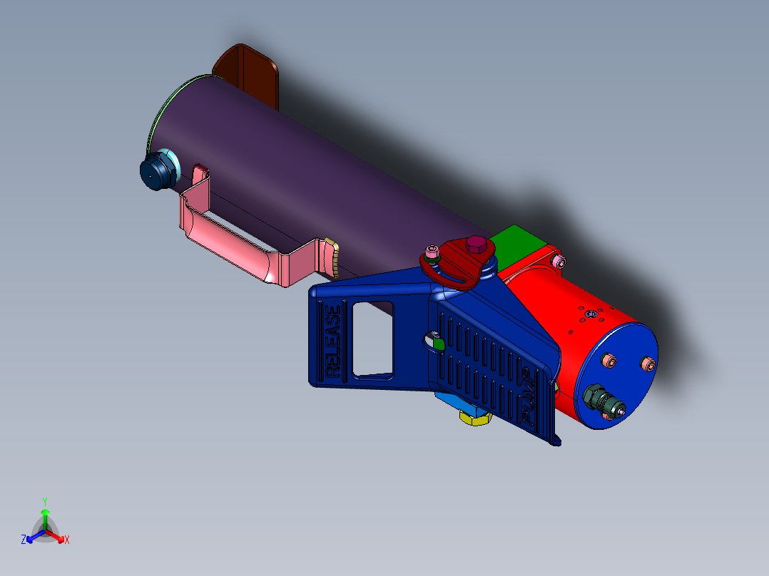 脚踏气动驱动液压泵
