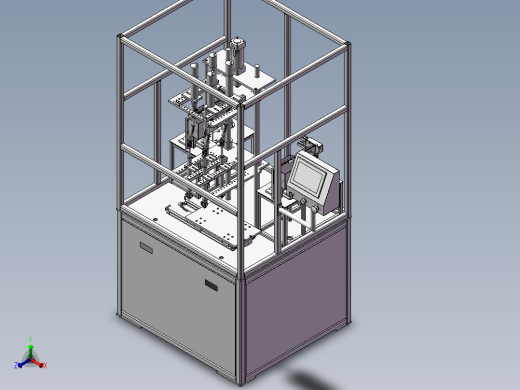 四轴自动锁螺丝机