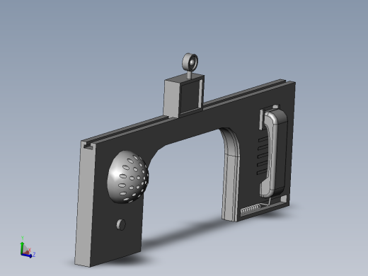 银行柜台用便于使用的对话设备