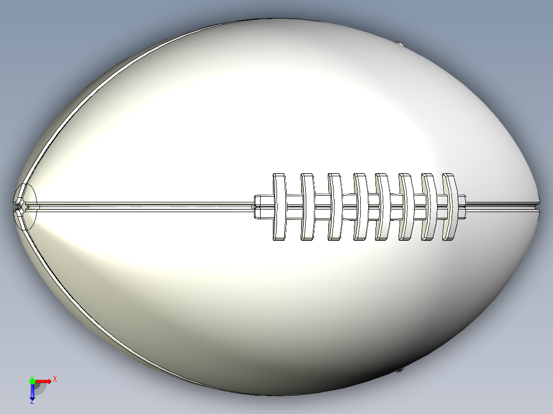 隆巴迪奖杯俯视图