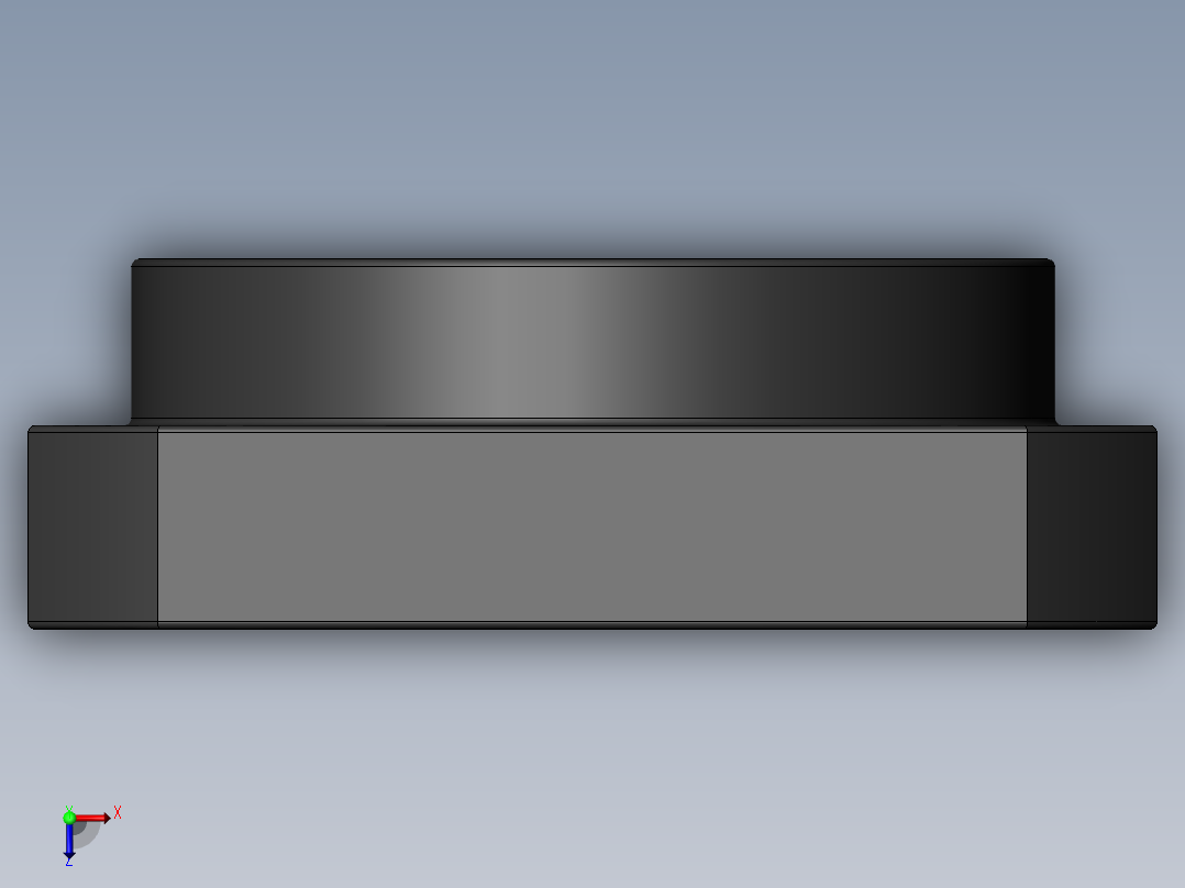 一些滑块同步轮轴承俯视图