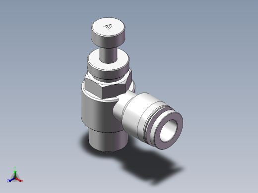 节流阀PSL802A（2分8厘）正等轴测缩略图