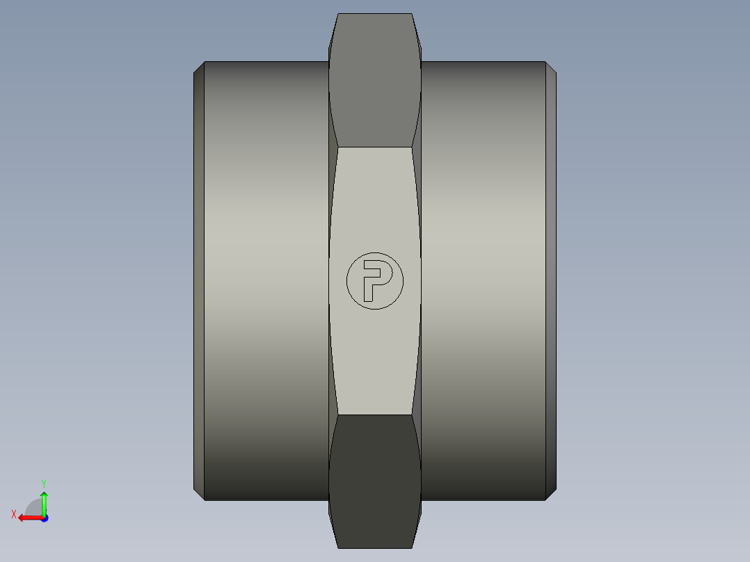 卡套式工业通用硬管接头EO Union G42LCFX后视图
