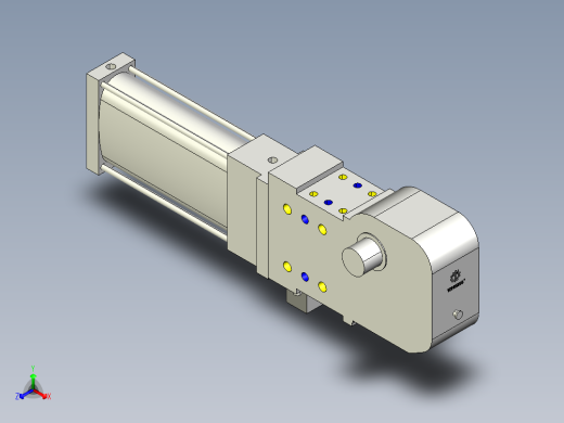 德克斯TUNKERS气缸数模KS_80_2_A00_T08_135GRAD正等轴测缩略图
