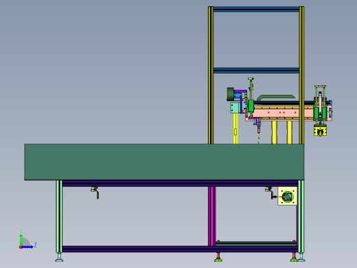化油器输送和搬运抓手左视缩略图