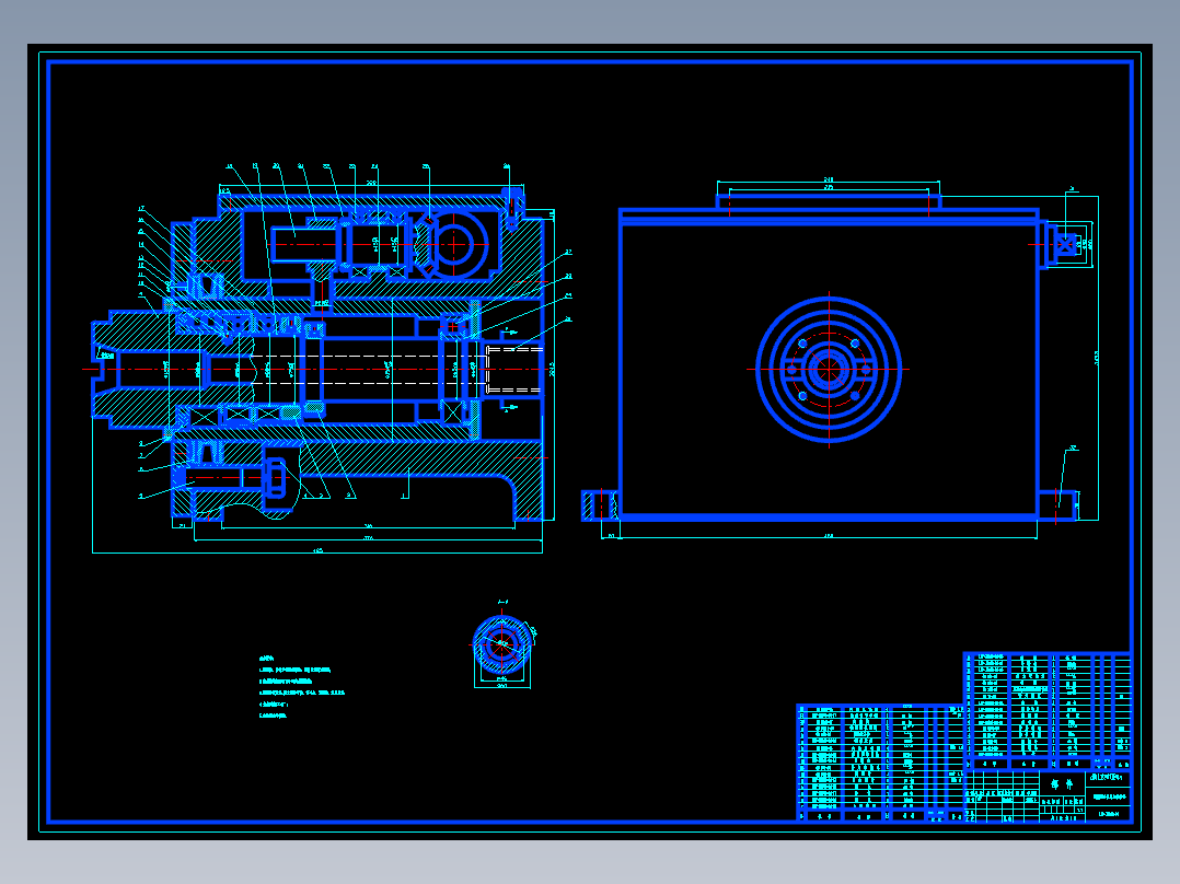 JS172-铣削组合机床及其主轴组件设计