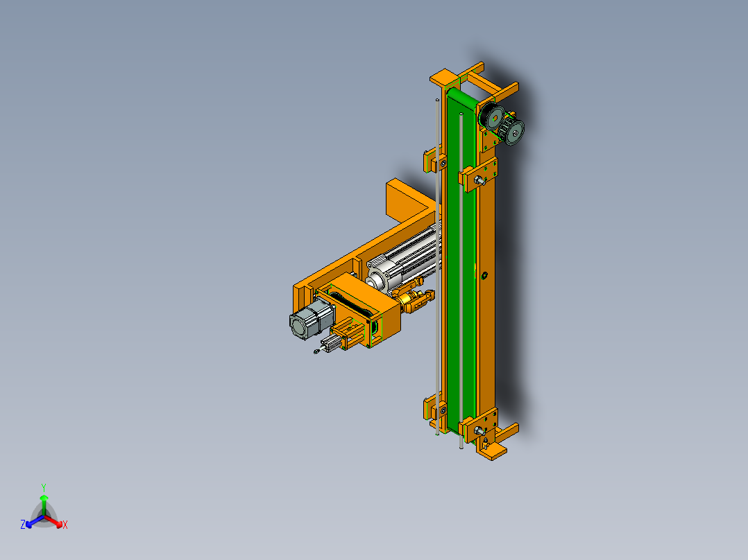 输送台装配SW+CAD（兼职私域）