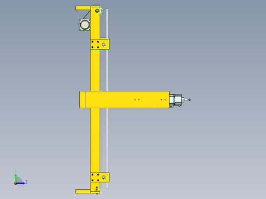 输送台装配SW+CAD（兼职私域）左视缩略图