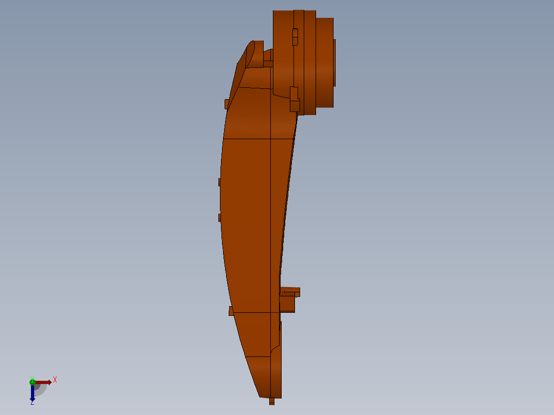 906库卡ka210-2工业机器人俯视图