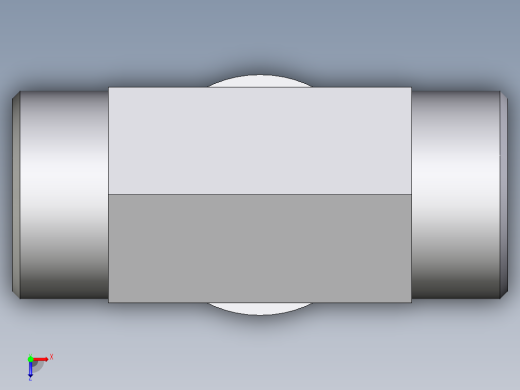 卡套式工业通用硬管接头EO_Adjustable_locknut_branch_tee_TEE18LROMDCF俯视缩略图