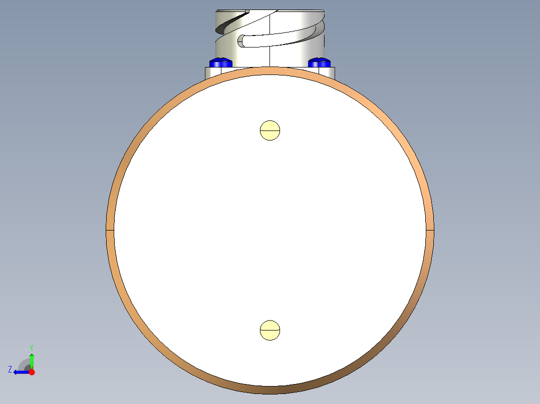 NOVOTECHNIK角度位移传感器AWS-360 系列右视图
