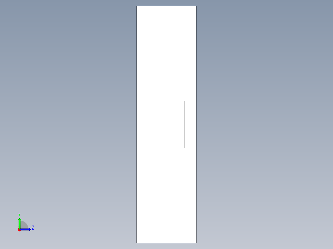 平面铣UG程序编程刀路左视图