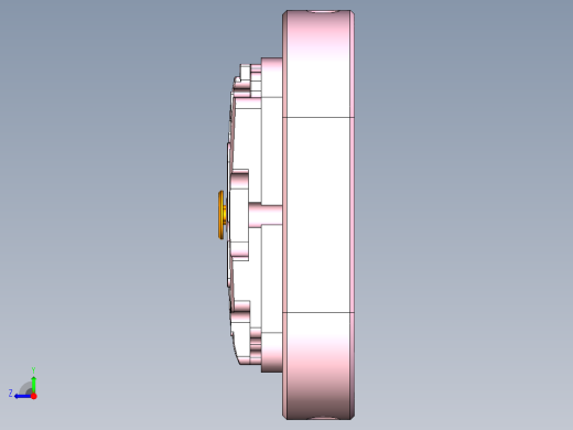 X1-CNC笔记本CNC工装夹具三维模型DAMO-0117右视缩略图