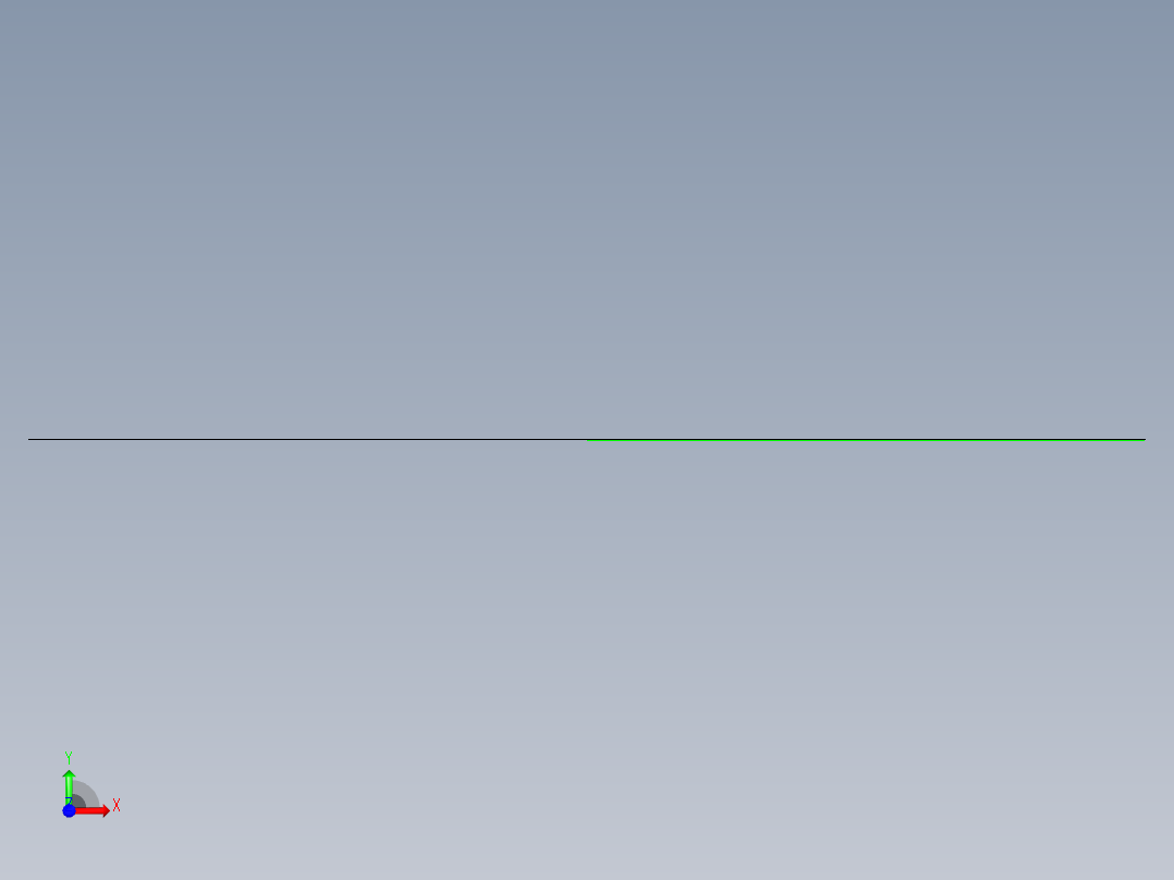 轴类零件车床加工仿真前视图