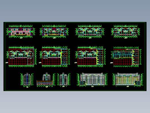 某多层底商住宅楼建筑施工图