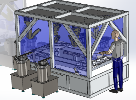 Robotic Cell环形组装线sw18缩略图