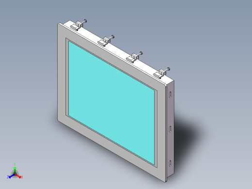 气动元件543448_FED_5010正等轴测缩略图
