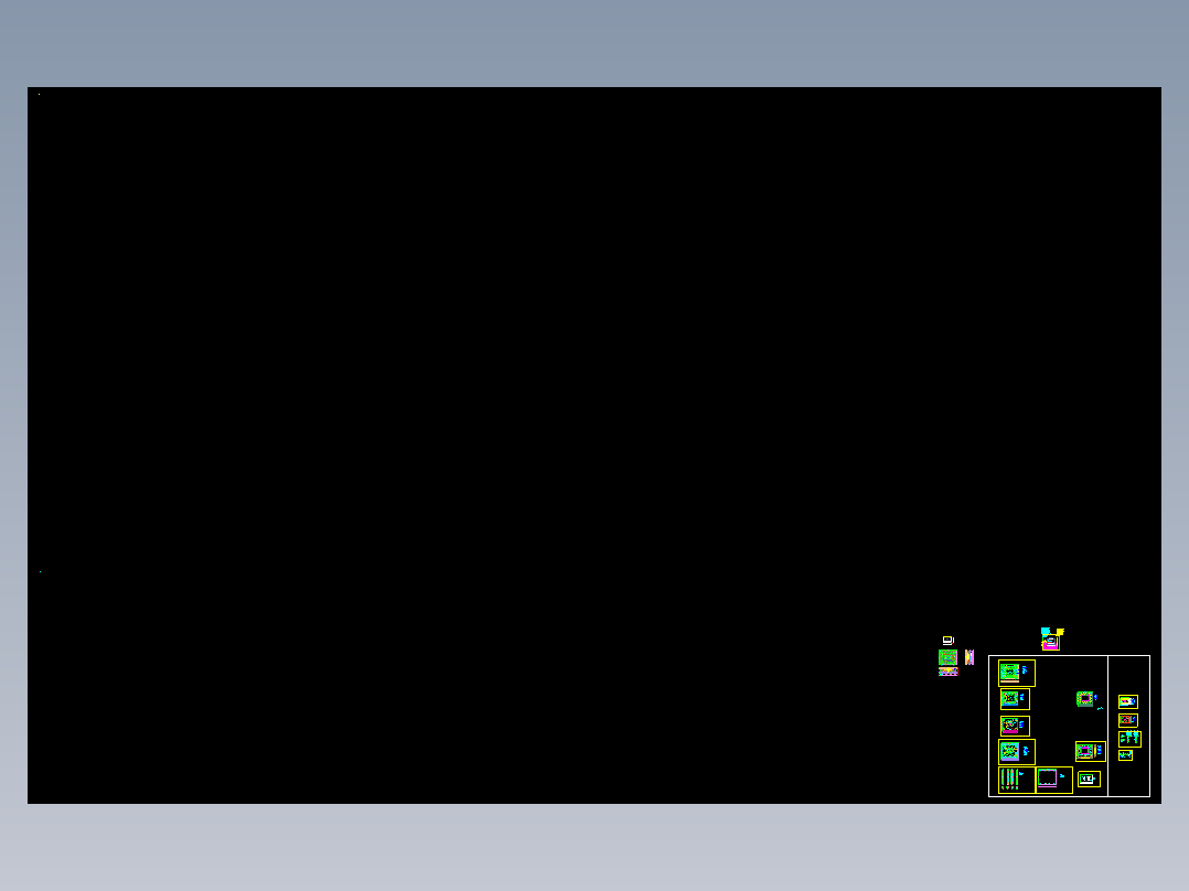 笔记本A面外壳半剪LOGO模具设计图
