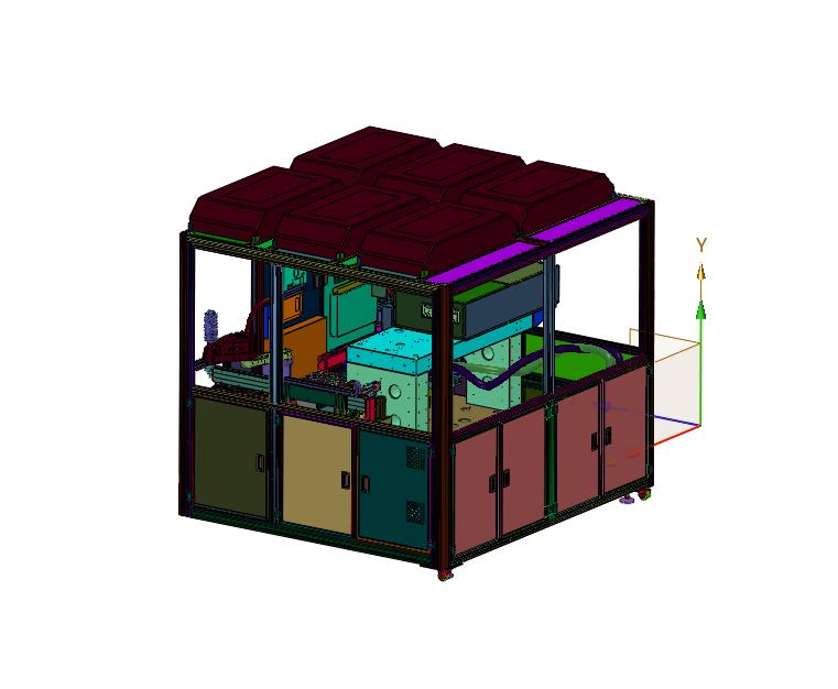 玻璃分切取放设备