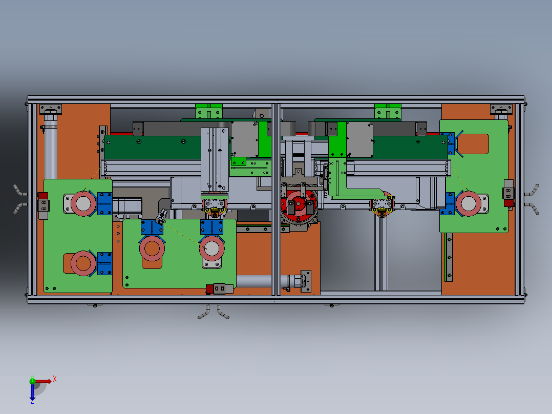 流水线、生产线(26)俯视图