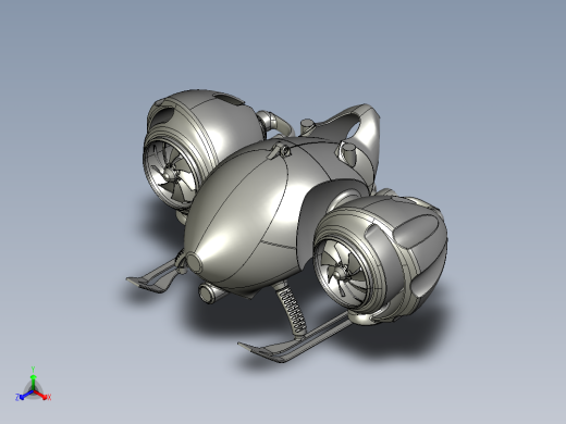 B2004343-风曲概念飞机