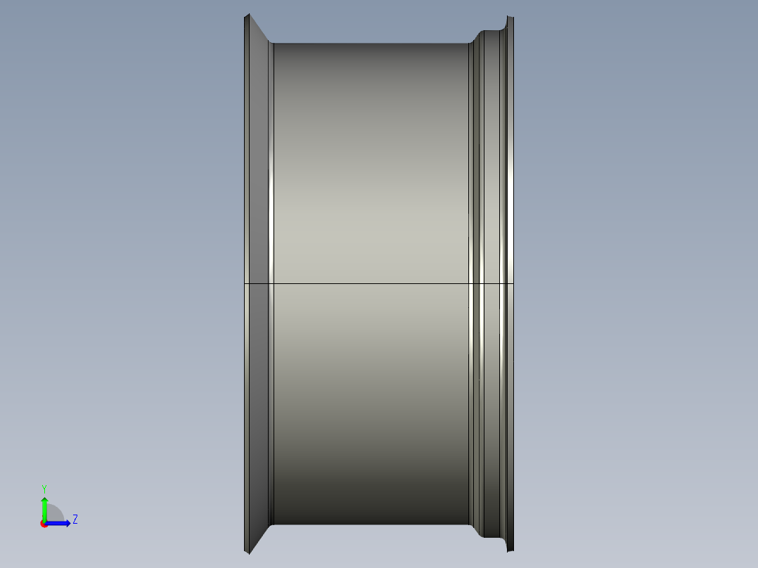 轮毂、轮胎左视图