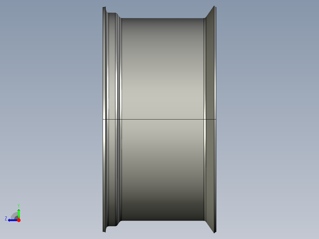 轮毂、轮胎右视图