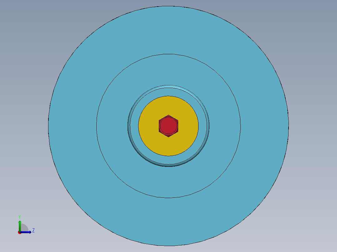 A0003029-Rulman 滚柱支撑皮带轮驱动系统组装左视图