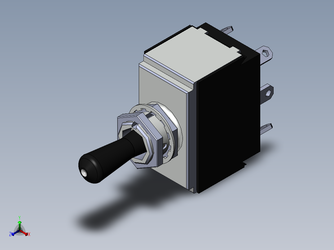 A0002982-拨动开关正等轴测图